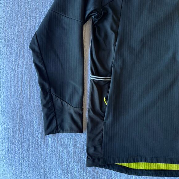 New Balance Men's Navy Full Zip Windbreaker Running Jacket Size L - Picture 7 of 9
